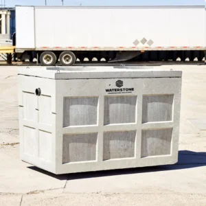 1000 Gal Two Manhole Septic Tank