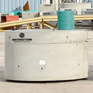 2000 Gal GMH Water Cistern Holding Tank 10ft dia. Round