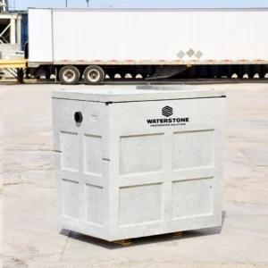 500 Gallon Holding Concrete