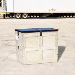 Double Compartment Garage Sump No Rubber Boot 12010